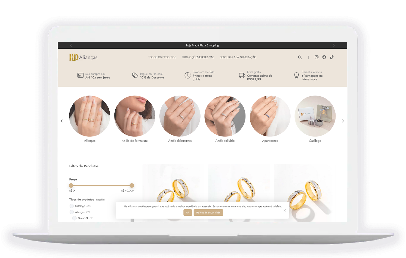 Catálogo HD Alianças